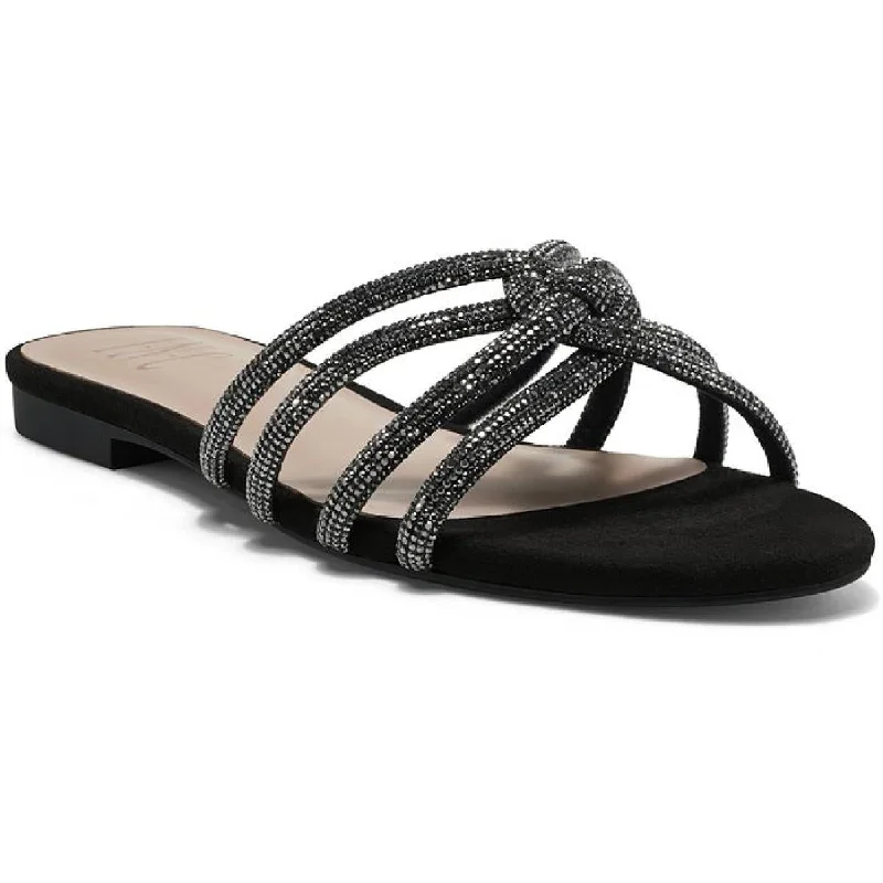 Women's Geometric - Patterned Ballet Flats in Multicolor for a Fashion - Forward Look INC Womens Ariah Rhinestones Flat Slides Women's Geometric - Patterned Ballet Flats in Multicolor for a Fashion - Forward Look INC Womens Ariah Rhinestones Flat Slides