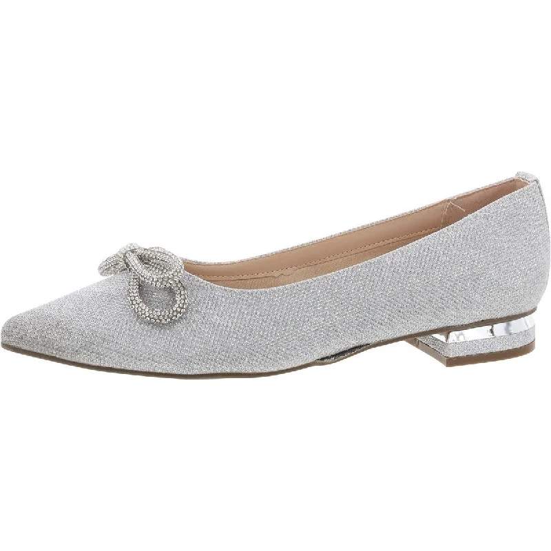 Silver Glitter Mesh/Bow