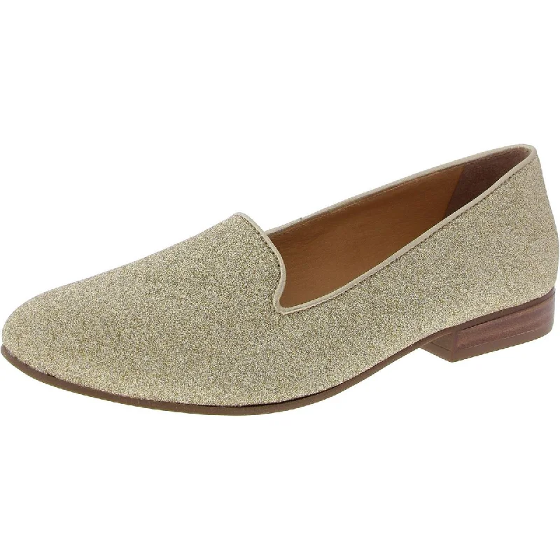 Women's Bow - Embellished Ballet Flats with a Platform Sole in Red for Added Height Jack Rogers Womens GINNY LOAFER Glitter Leather Loafers Women's Bow - Embellished Ballet Flats with a Platform Sole in Red for Added Height Jack Rogers Womens GINNY LOAFER Glitter Leather Loafers