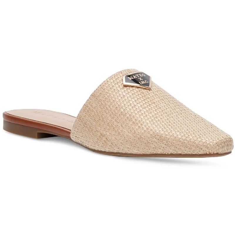 Women's Geometric - Patterned Ballet Flats in Multicolor for a Fashion - Forward Look INC Womens Woven Flat Mules