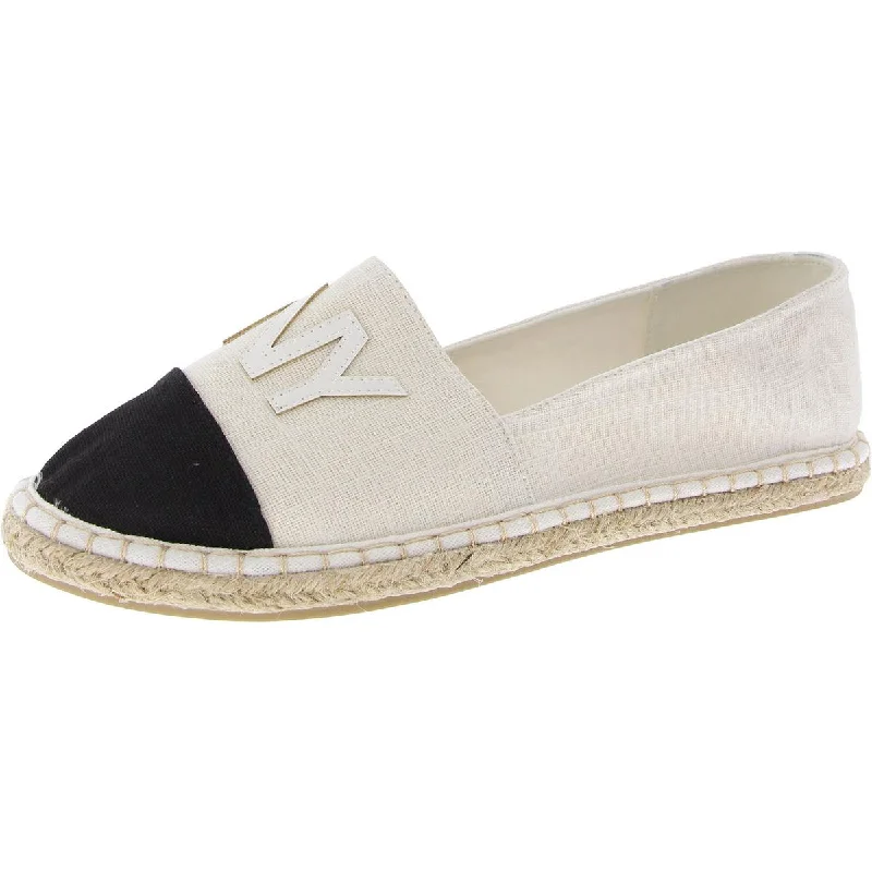 Women's Glitter - Embellished Ballet Flats in Silver for a Sparkly Party Look Jones New York Womens Stana Embellished  Espadrilles