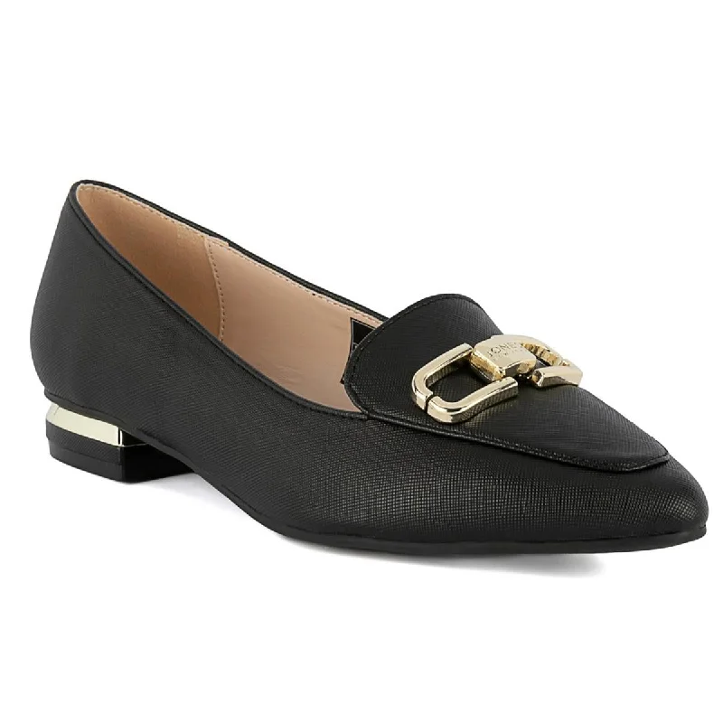 Women's Fur - Lined Ballet Flats in Tan for a Cozy Winter Option Jones New York Womens Quilsee Slip-On Pointed Toe Loafers