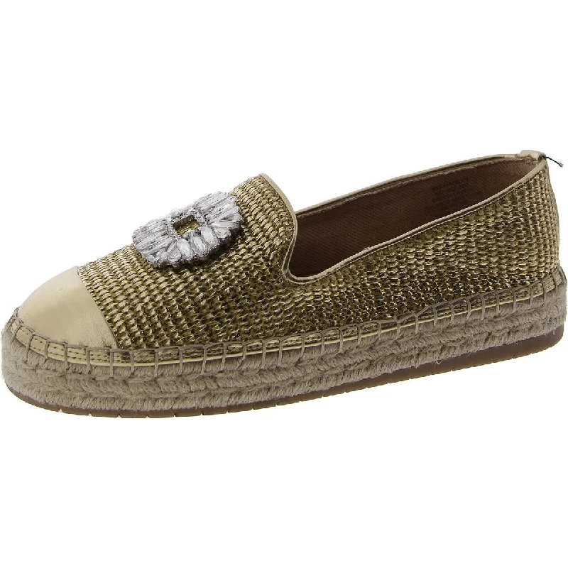 Women's Bow - Embellished Ballet Flats with a Platform Sole in Red for Added Height INC Womens MADILYN Woven Comfy Espadrilles Women's Bow - Embellished Ballet Flats with a Platform Sole in Red for Added Height INC Womens MADILYN Woven Comfy Espadrilles