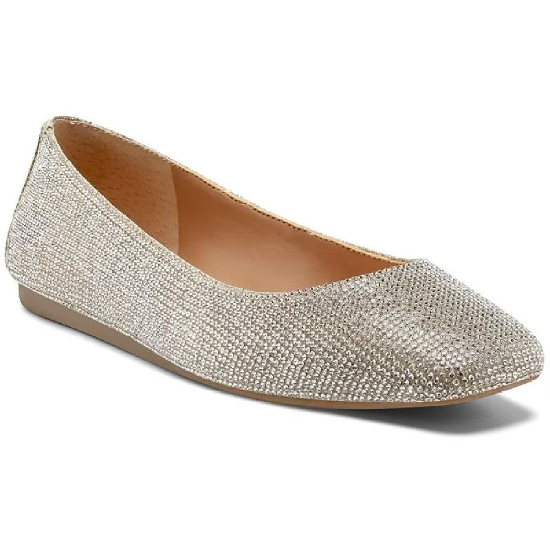 Women's Embroidered Floral Pattern Ballet Flats in White for a Spring - Inspired Outfit INC Womens Juney Embellished Square Toe Ballet Flats Women's Embroidered Floral Pattern Ballet Flats in White for a Spring - Inspired Outfit INC Womens Juney Embellished Square Toe Ballet Flats