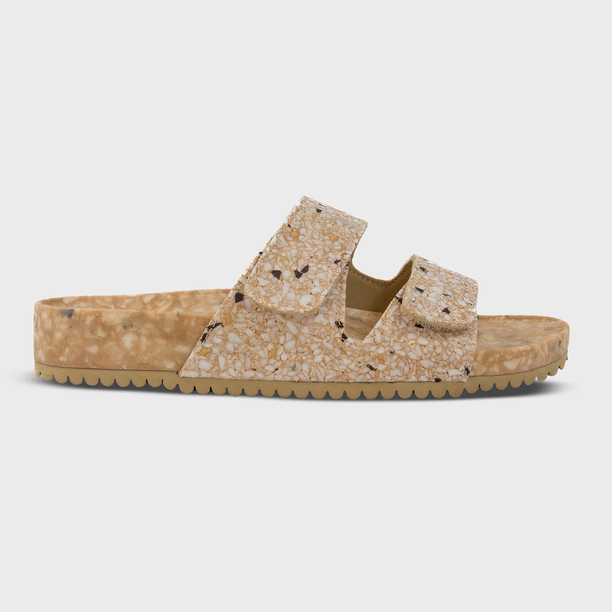 Women's casual ballet flats for a feminine look FLEKS THE RIVIERA SLIDE - MORNING COFFEE Women's casual ballet flats for a feminine look FLEKS THE RIVIERA SLIDE - MORNING COFFEE