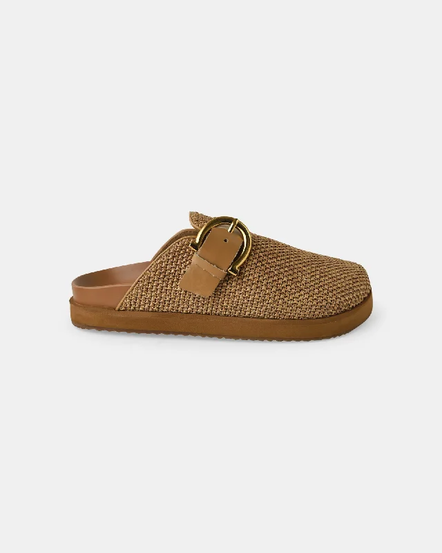 Women's Geometric - Patterned Loafers in Multicolor for a Fashion - Forward Look Blake Mule - Natural Women's Geometric - Patterned Loafers in Multicolor for a Fashion - Forward Look Blake Mule - Natural