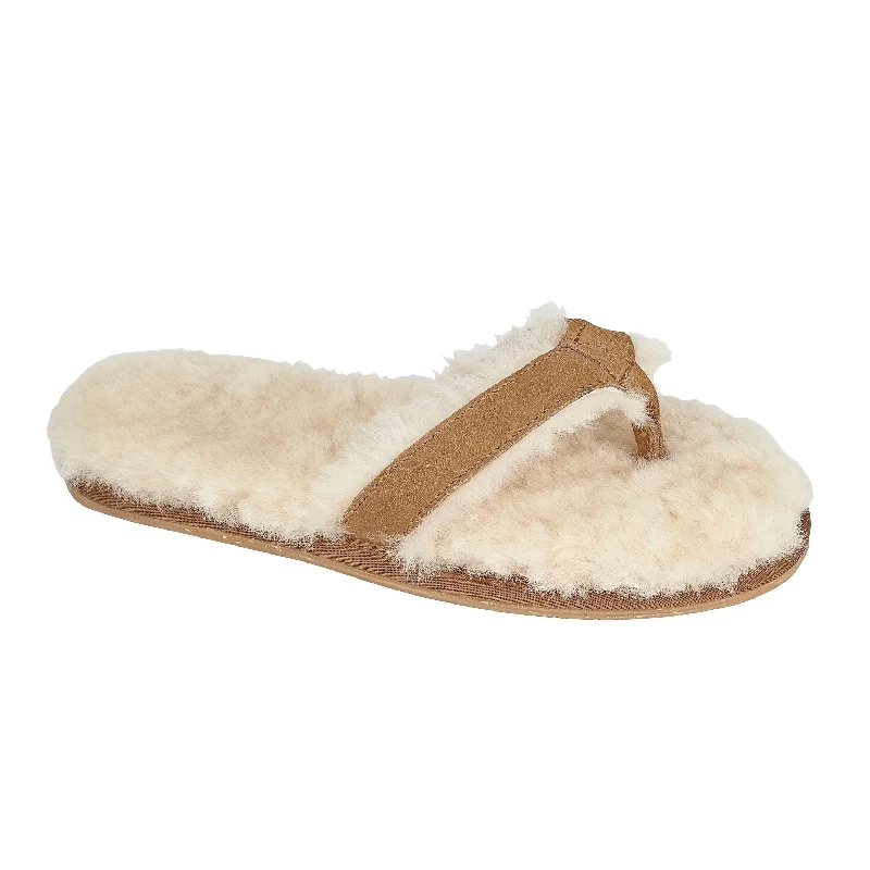 Women's Faux Fur Lined Slippers with Memory Foam Insoles in Pink for Cozy Nights ELLA Womens Flip Flop Sheepskin Slippers Women's Faux Fur Lined Slippers with Memory Foam Insoles in Pink for Cozy Nights ELLA Womens Flip Flop Sheepskin Slippers