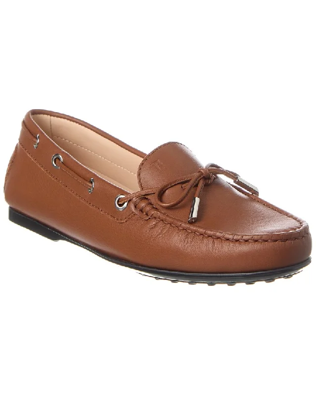 Women's Tassel - Trimmed Loafers with a Low Heel in Olive Green for a Trendy Twist TOD’s Knot Detail Leather Loafer Women's Tassel - Trimmed Loafers with a Low Heel in Olive Green for a Trendy Twist TOD’s Knot Detail Leather Loafer