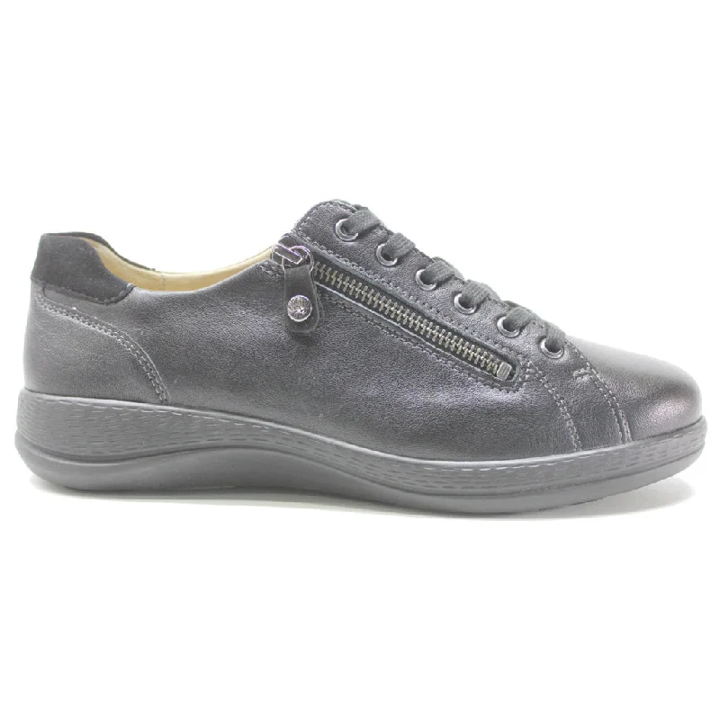 Women's casual shoes in red for a pop of color Fidelio Holiday Leather Women's Low-top Zip & Lace Shoes Women's casual shoes in red for a pop of color Fidelio Holiday Leather Women's Low-top Zip & Lace Shoes