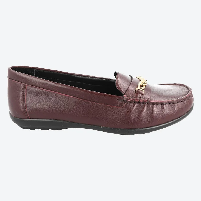 Burgundy Leather