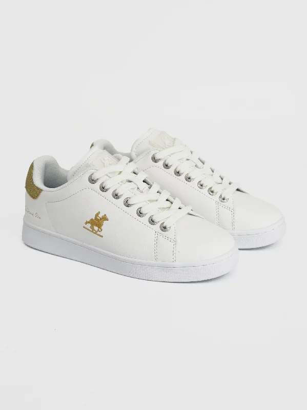 Women's casual loafers for a sophisticated appearance Women's Brand Logo Embroidered Casual Shoes,White Women's casual loafers for a sophisticated appearance Women's Brand Logo Embroidered Casual Shoes,White