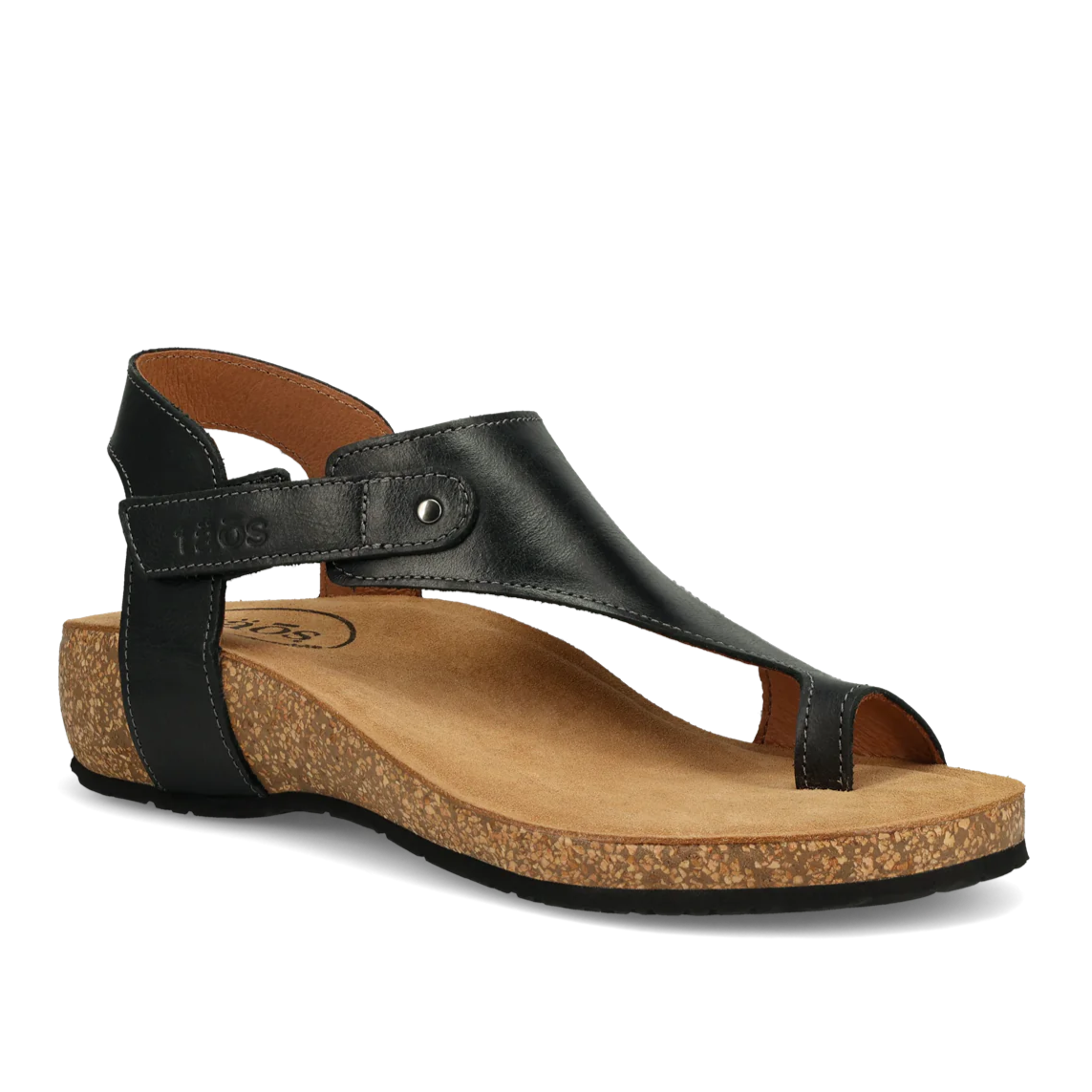 Women's casual shoes with buckles for a classic touch TAOS FAME - BLACK