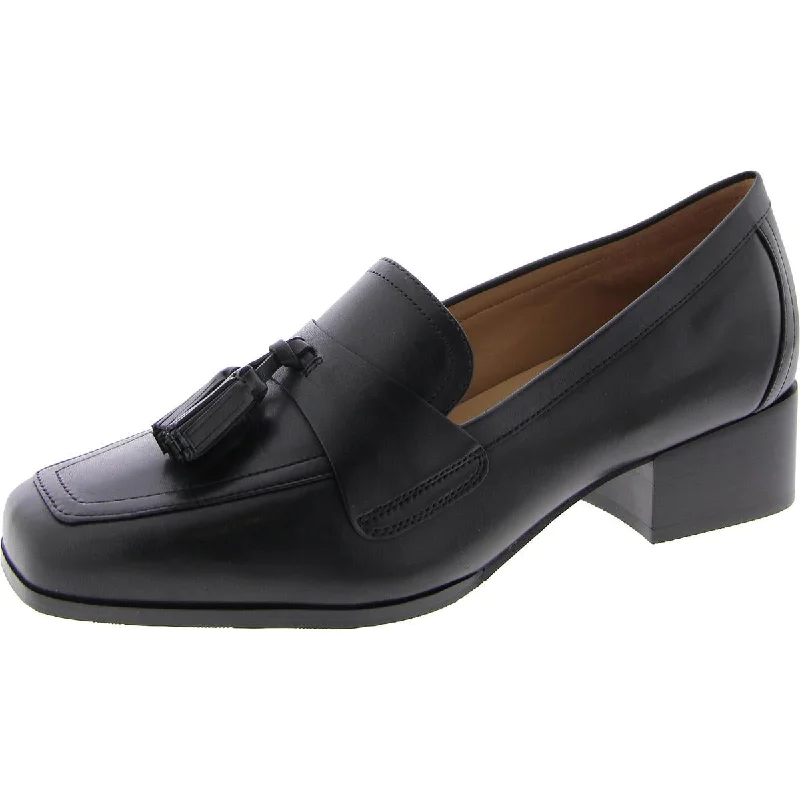 Women's Memory Foam Insole Loafers in Pink for Added Comfort DREW Womens Leather Slip on Loafers