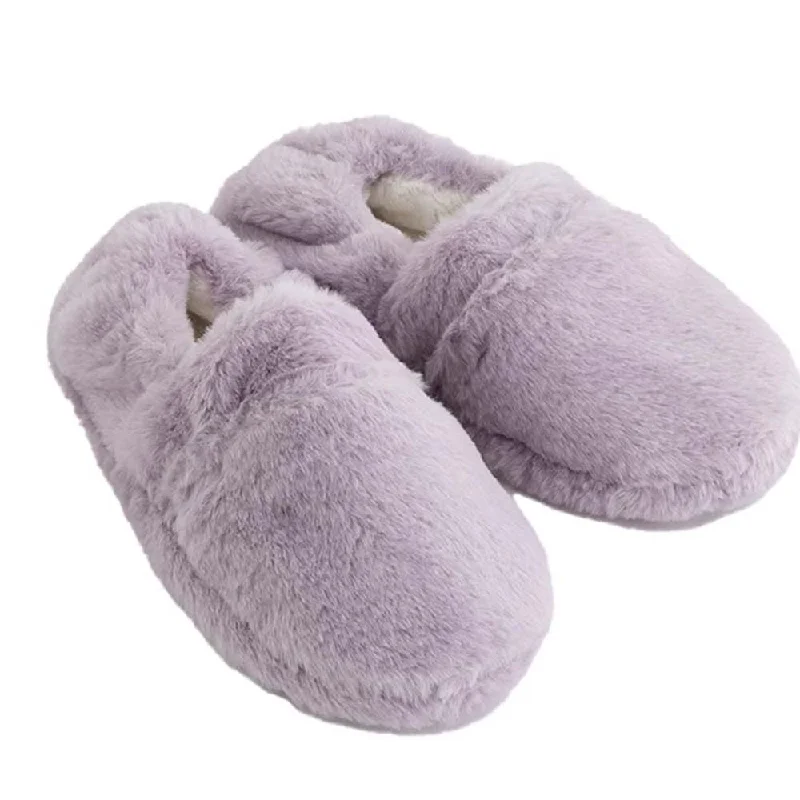 Women's Moccasin - Style Slippers with Fringe Detail in Brown for a Rustic Look Heated Slippers Women's Moccasin - Style Slippers with Fringe Detail in Brown for a Rustic Look Heated Slippers