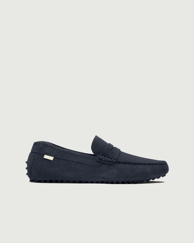 Women's Tassel - Trimmed Loafers with a Low Heel in Olive Green for a Trendy Twist Driver | Navy Women's Tassel - Trimmed Loafers with a Low Heel in Olive Green for a Trendy Twist Driver | Navy