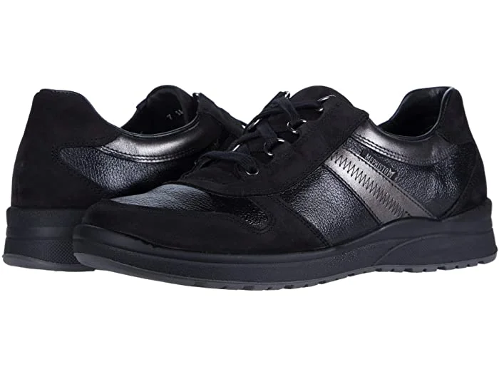 Women's casual shoes with leopard prints for a trendy style Mephisto Ruby Black