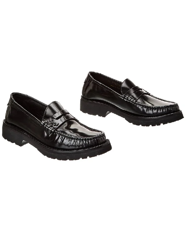 Women's Fur - Lined Loafers in Tan for a Cozy Winter Option Saint Laurent Le Loafer 15 Leather Moccasin Women's Fur - Lined Loafers in Tan for a Cozy Winter Option Saint Laurent Le Loafer 15 Leather Moccasin