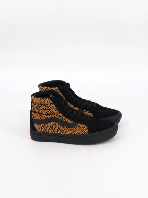 Women's casual shoes in red for a pop of color Women's Printed High Sneakers,Beige/Black Women's casual shoes in red for a pop of color Women's Printed High Sneakers,Beige/Black