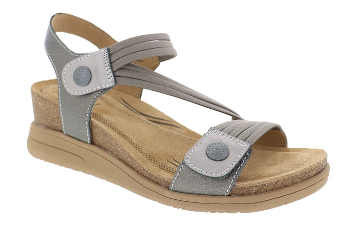 Women's casual shoes in red for a pop of color BIZA SAINT - BRONZE MULTI