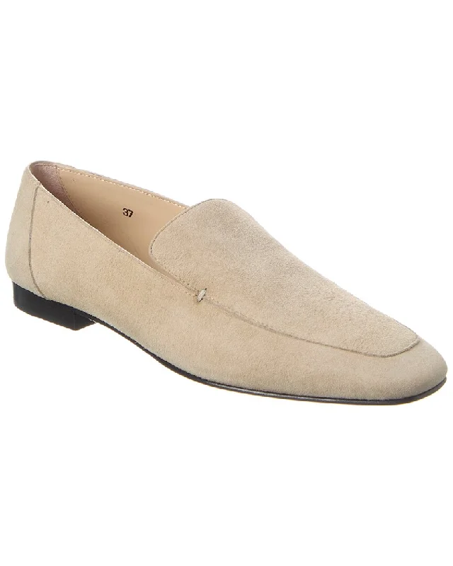 Women's Bow - Embellished Loafers in Red for a Feminine Touch Le Monde Beryl Suede Loafer Women's Bow - Embellished Loafers in Red for a Feminine Touch Le Monde Beryl Suede Loafer