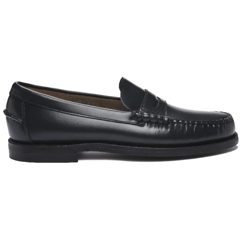 Women's Embroidered Floral Pattern Loafers in Beige for a Spring - Inspired Outfit Classic Dan Woman - Navy Blue Women's Embroidered Floral Pattern Loafers in Beige for a Spring - Inspired Outfit Classic Dan Woman - Navy Blue