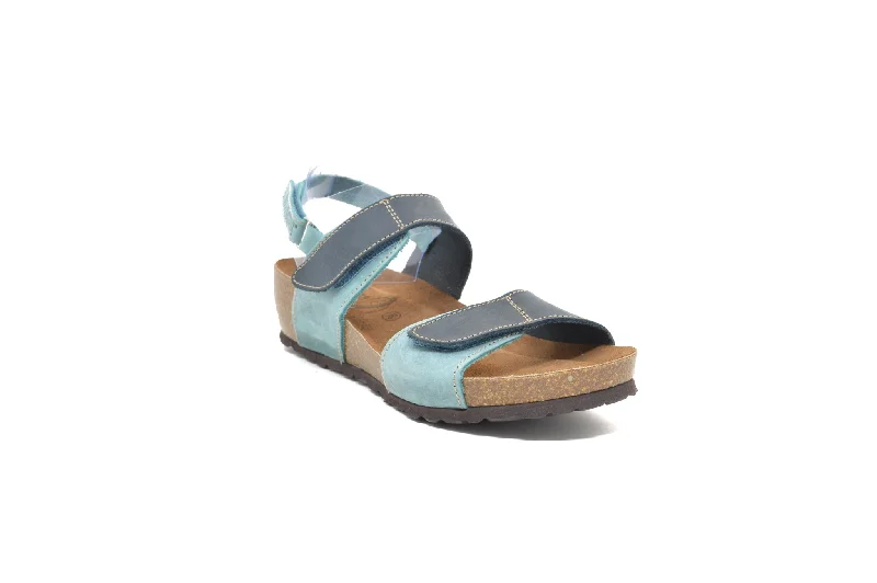 Waterproof Women's Rubber Beach Sandals with Arch Support in Blue for Water ActivitiesSABATINI 4006 Waterproof Women's Rubber Beach Sandals with Arch Support in Blue for Water ActivitiesSABATINI 4006