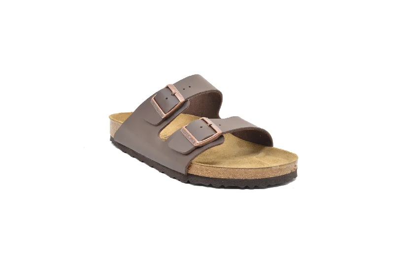 Child - Friendly Women's Sandals with a Secure Buckle in Purple for Moms on the GoBIRKENSTOCK Arizona Birko-Flor Child - Friendly Women's Sandals with a Secure Buckle in Purple for Moms on the GoBIRKENSTOCK Arizona Birko-Flor