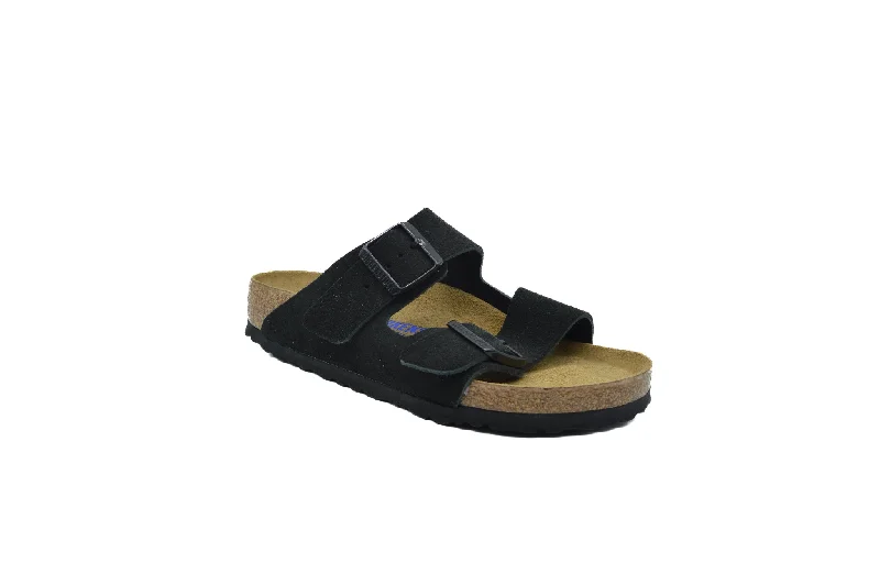 Orthopedic Women's Sandals with Arch Support in Gray for Foot HealthBIRKENSTOCK Arizona Soft Footbed Suede Leather Orthopedic Women's Sandals with Arch Support in Gray for Foot HealthBIRKENSTOCK Arizona Soft Footbed Suede Leather
