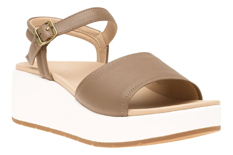Women's Sandals with a Glitter - Coated Strap in Gold for a Sparkly Summer OutfitSolstice Buckle Sandal Women's Sandals with a Glitter - Coated Strap in Gold for a Sparkly Summer OutfitSolstice Buckle Sandal