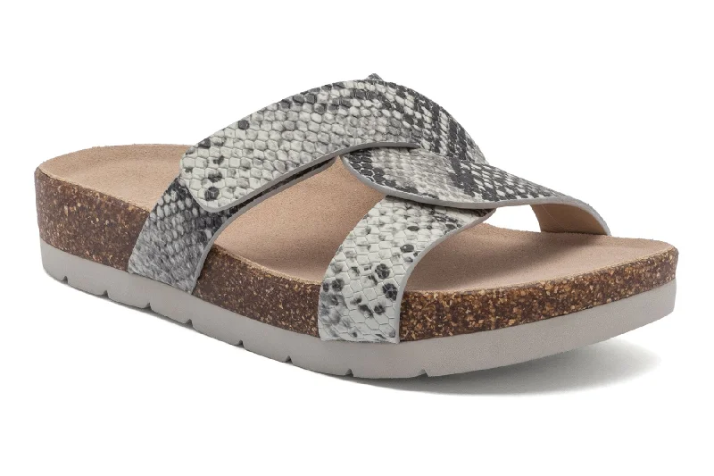 Child - Friendly Women's Sandals with a Secure Buckle in Purple for Moms on the GoLanai Slide Metatarsal