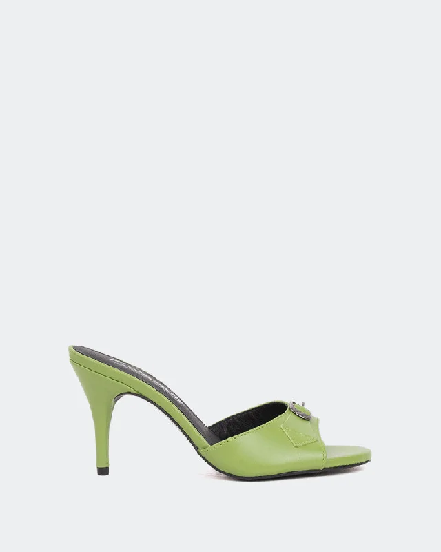 Plus Size Women's Wide - Width Platform Sandals in Black for Added Comfort and HeightAbsolute Green Leather Plus Size Women's Wide - Width Platform Sandals in Black for Added Comfort and HeightAbsolute Green Leather