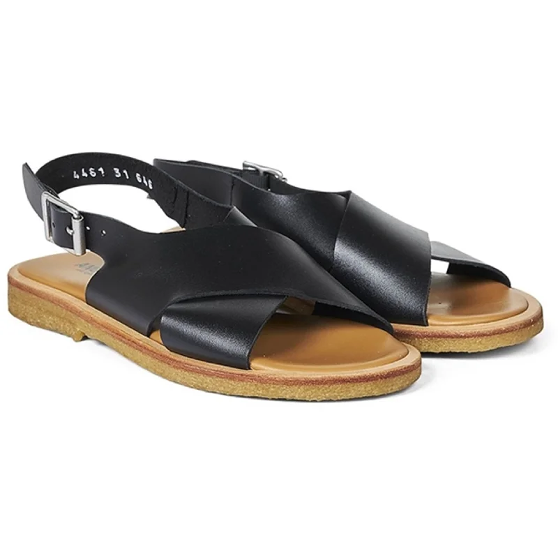 Women's Strappy Gladiator Sandals with Buckle Closures in Tan for a Boho LookAngulus Sandal W. Buckle Black Women's Strappy Gladiator Sandals with Buckle Closures in Tan for a Boho LookAngulus Sandal W. Buckle Black