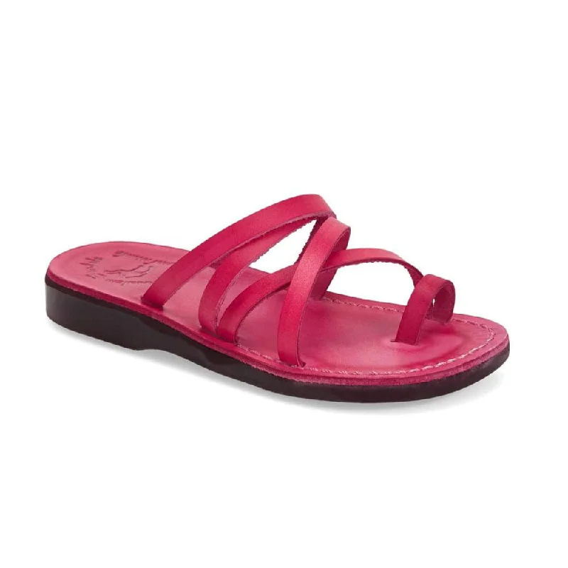 Women's Rhinestone - Embellished Open - Toe Sandals in Silver for a Glamorous Party LookAriel - Leather Cross Strap Sandal | Pink Women's Rhinestone - Embellished Open - Toe Sandals in Silver for a Glamorous Party LookAriel - Leather Cross Strap Sandal | Pink