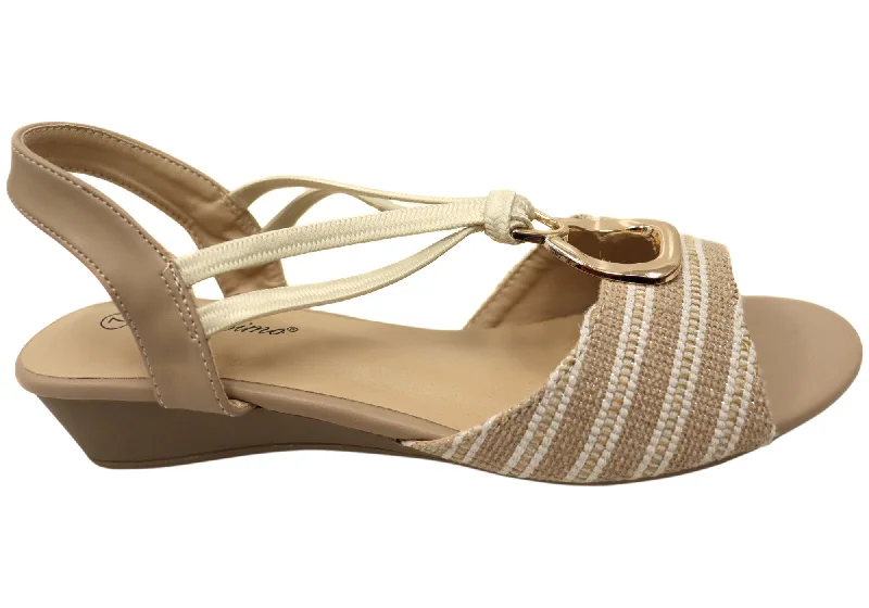 Women's Rhinestone - Embellished Open - Toe Sandals in Silver for a Glamorous Party LookBellissimo Sienna Womens Comfortable Low Wedge Sandals Women's Rhinestone - Embellished Open - Toe Sandals in Silver for a Glamorous Party LookBellissimo Sienna Womens Comfortable Low Wedge Sandals