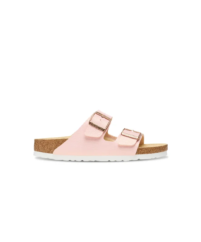Women's Sandals with a Wedge Heel and a Tassel Detail in Orange for a Trendy LookBirkenstock Arizona Shiny Embossed Birko-Flor Light Rose Sandals Women's Sandals with a Wedge Heel and a Tassel Detail in Orange for a Trendy LookBirkenstock Arizona Shiny Embossed Birko-Flor Light Rose Sandals