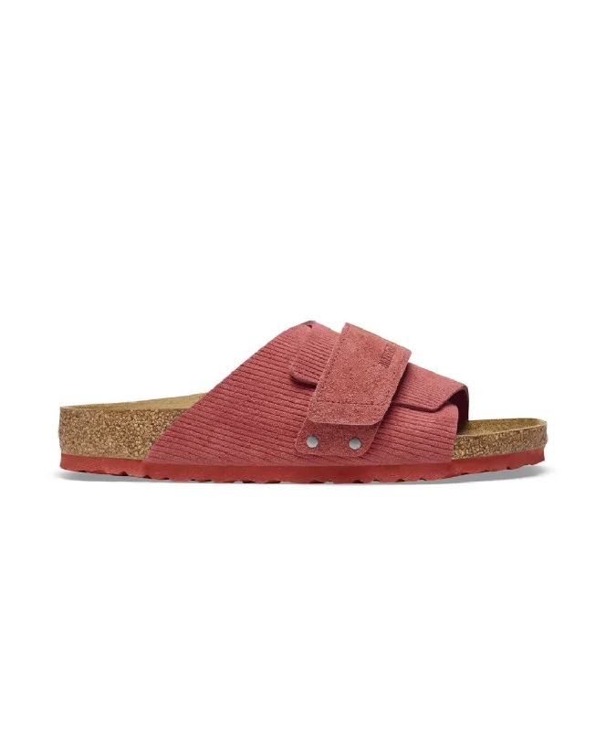Elastic - Strap Women's Sandals with a Padded Toe in Teal for Easy On - and - OffBirkenstock Kyoto Corduroy Embossed Suede Leather Sienna Red Sandals Elastic - Strap Women's Sandals with a Padded Toe in Teal for Easy On - and - OffBirkenstock Kyoto Corduroy Embossed Suede Leather Sienna Red Sandals