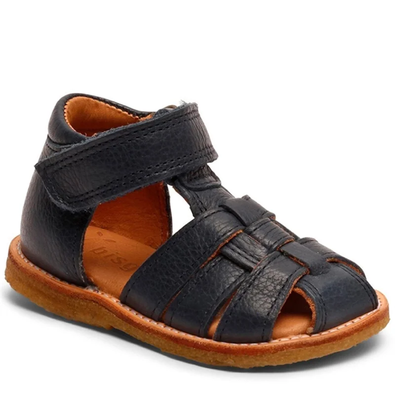Women's Sandals with a Floral - Printed Upper in Pink for a Feminine Spring LookBisgaard Ami Sandal Navy