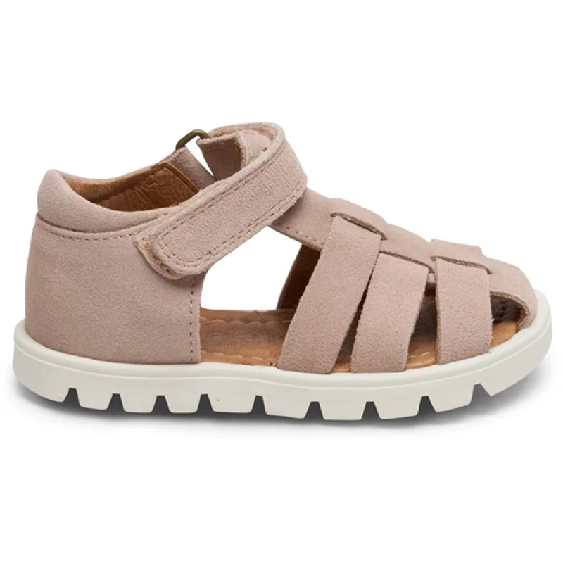 Women's Flat Slide Sandals with a Memory Foam Insole in White for All - Day ComfortBisgaard Beka S Sandal Rose Women's Flat Slide Sandals with a Memory Foam Insole in White for All - Day ComfortBisgaard Beka S Sandal Rose