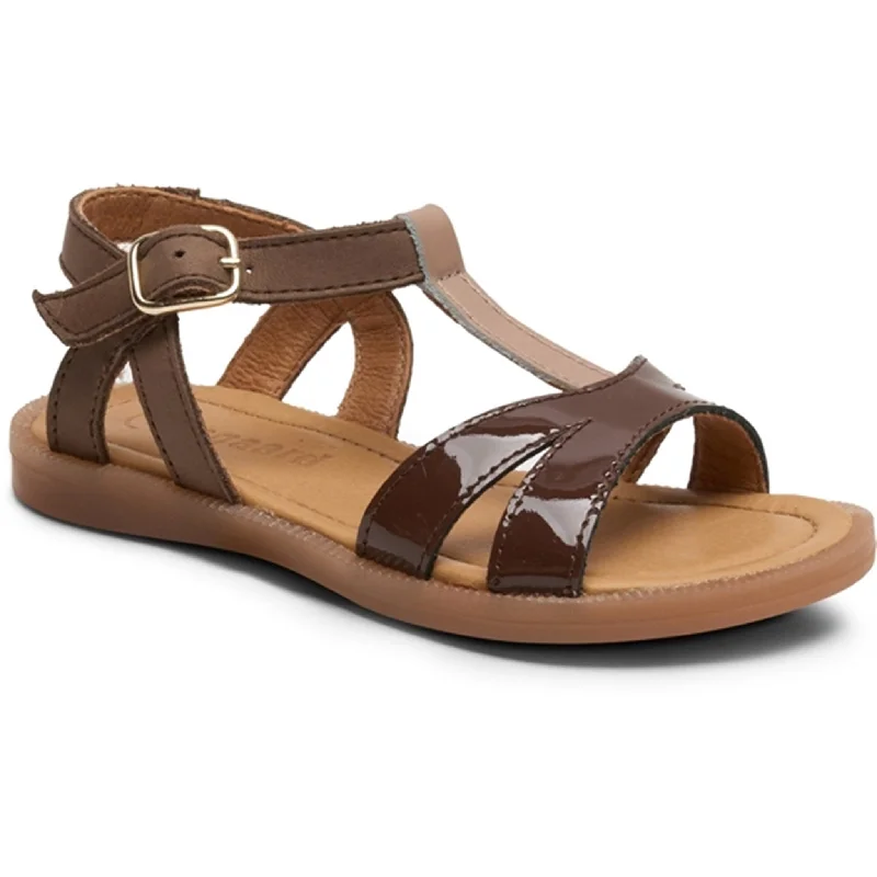 Child - Friendly Women's Sandals with a Secure Buckle in Purple for Moms on the GoBisgaard Camille Sandal Brown Child - Friendly Women's Sandals with a Secure Buckle in Purple for Moms on the GoBisgaard Camille Sandal Brown