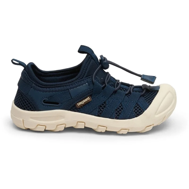 Waterproof Women's Rubber Beach Sandals with Arch Support in Blue for Water ActivitiesBisgaard Zion Lace Shoes Navy Waterproof Women's Rubber Beach Sandals with Arch Support in Blue for Water ActivitiesBisgaard Zion Lace Shoes Navy