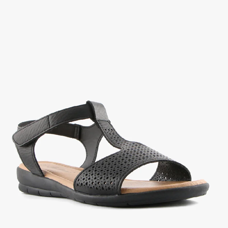 Shock - Absorbing Women's Sandals with a Soft Insole in Black for Active LifestylesBRIAR BLACK Shock - Absorbing Women's Sandals with a Soft Insole in Black for Active LifestylesBRIAR BLACK