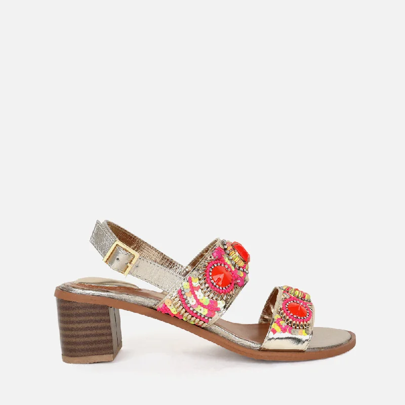 Women's Sandals with a Wedge Heel and a Tassel Detail in Orange for a Trendy LookAafreen Women's Sandals with a Wedge Heel and a Tassel Detail in Orange for a Trendy LookAafreen