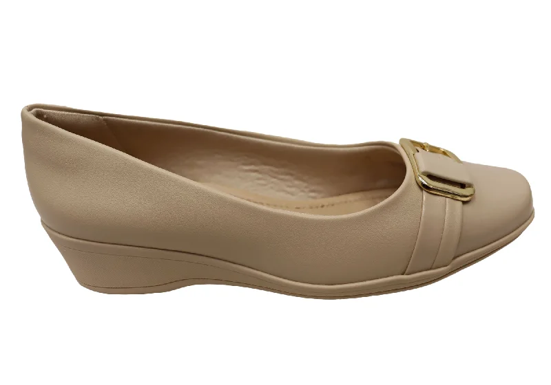 Women's Cork - Soled Espadrille Sandals with a Rope - Trimmed Upper in Navy for a Summer VibeComfortFlex Evelyn Womens Comfortable Shoes Made In Brazil Women's Cork - Soled Espadrille Sandals with a Rope - Trimmed Upper in Navy for a Summer VibeComfortFlex Evelyn Womens Comfortable Shoes Made In Brazil