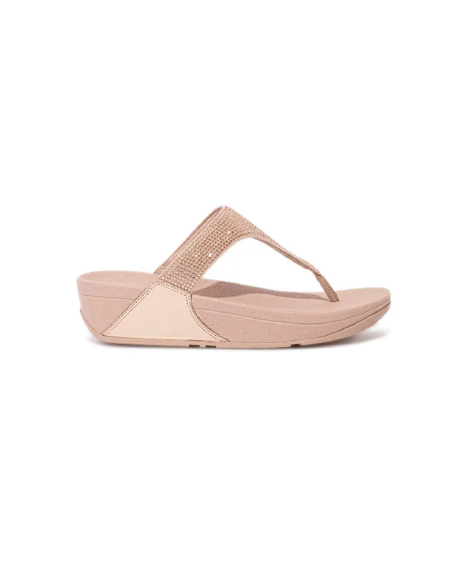 Women's Leather - Strapped Sandals with a Braided Detail in Brown for a Rustic AppealFitFlop Lulu Crystal Embellished Rose Gold Toe Post Sandals Women's Leather - Strapped Sandals with a Braided Detail in Brown for a Rustic AppealFitFlop Lulu Crystal Embellished Rose Gold Toe Post Sandals