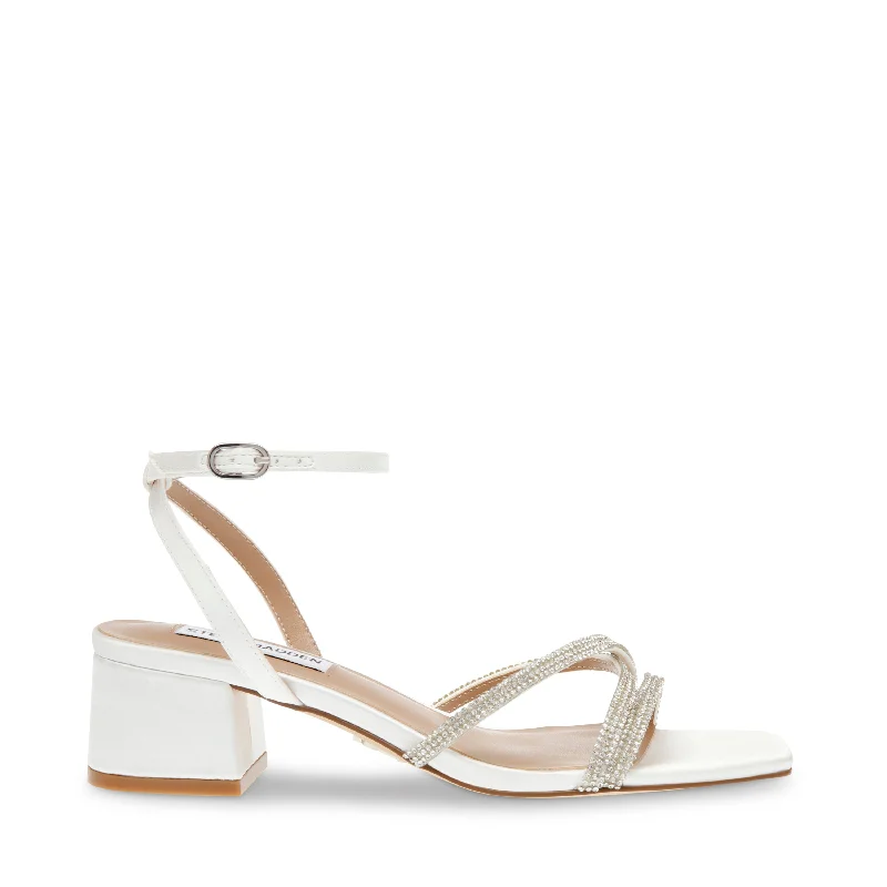 Plus Size Women's Wide - Width Platform Sandals in Black for Added Comfort and HeightGabby Sandal IVORY SATIN Plus Size Women's Wide - Width Platform Sandals in Black for Added Comfort and HeightGabby Sandal IVORY SATIN