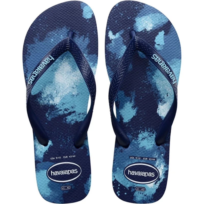 Sustainable Women's Recycled Material Sandals in Beige for Eco - Conscious ShoppersHavaianas Sandals Top Camu Navy Blue Sustainable Women's Recycled Material Sandals in Beige for Eco - Conscious ShoppersHavaianas Sandals Top Camu Navy Blue