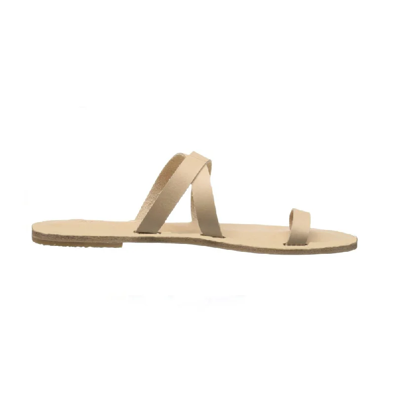 Women's Ankle - Strap Sandals with a Block Heel in Red for a Sophisticated StyleHollywood Blvd - Leather Slip On Sandal | Natural Women's Ankle - Strap Sandals with a Block Heel in Red for a Sophisticated StyleHollywood Blvd - Leather Slip On Sandal | Natural