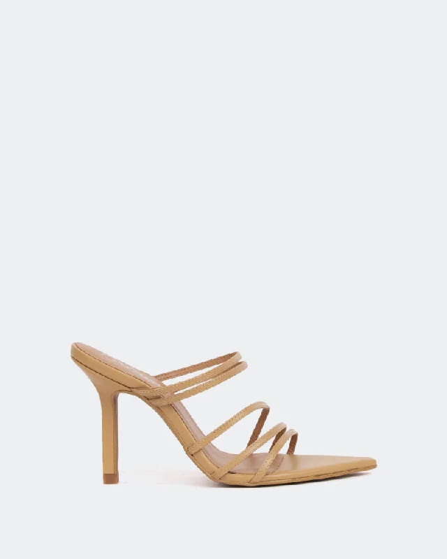 Plus Size Women's Wide - Width Platform Sandals in Black for Added Comfort and HeightKaten Tan Leather/Cuir Ocre Plus Size Women's Wide - Width Platform Sandals in Black for Added Comfort and HeightKaten Tan Leather/Cuir Ocre