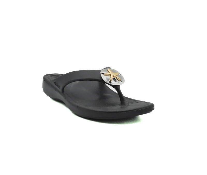 Women's Leather - Strapped Sandals with a Braided Detail in Brown for a Rustic AppealAETREX Maui Starfish Orthotic Flips Women's Leather - Strapped Sandals with a Braided Detail in Brown for a Rustic AppealAETREX Maui Starfish Orthotic Flips