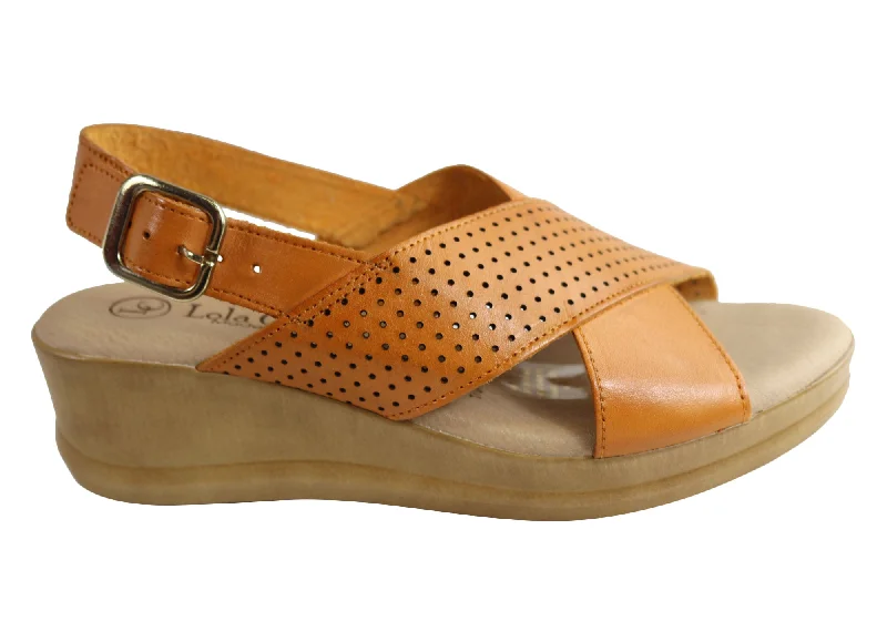 Orthopedic Women's Sandals with Arch Support in Gray for Foot HealthLola Canales Eden Womens Comfort Leather Wedge Sandals Made In Spain Orthopedic Women's Sandals with Arch Support in Gray for Foot HealthLola Canales Eden Womens Comfort Leather Wedge Sandals Made In Spain